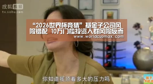 “2026世界杯竞猜”基金子公司风险错配 10万门槛投资人群风险反而最高(图1) 2026世界杯投注站官网