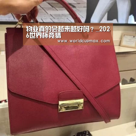 物业真的会越来越好吗?_2026世界杯竞猜(图2) 2026世界杯投注站官网